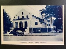 Postcard Leland MS c1950s - Methodist Church picture