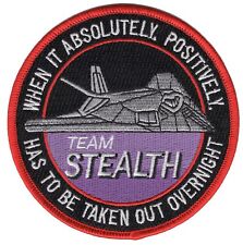 Lockheed F-117 Nighthawk Stealth Fighter Team Patch picture