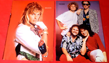 David Lee Roth and Van Halen Vintage Rock Photos Size 11 X 9 picture