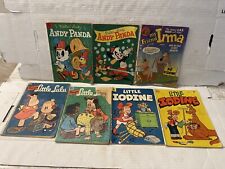 1950’s Comic Lot (7) : G , G/VG : Andy Panda, Little Lulu, Little Iodine, : Dell picture