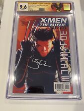 X-MEN MOVIE PREQUEL COMIC WOLVERINE HUGH JACKMAN AUTOGRAPH 8/2000 CGC 9.6 picture