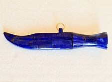670 gram Handmade Royal Blue Lapis Lazuli Healing Decoration Knife , Home Decor picture