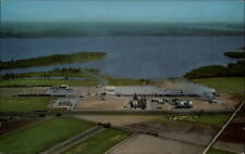 Iowa Fort Madison California Chemical Fertilizer Plant aerial ~ postcard sku145 picture