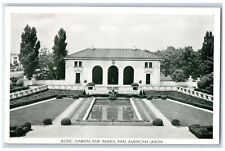 c1940s Aztec Garden and Annex, Pan American Union Washington DC Postcard picture