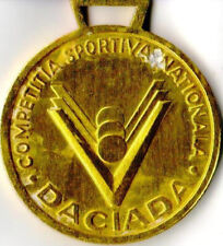Romania, 1980's, Vintage Medal - Communist Propaganda Sport Contest, 