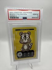 2022 VeeFriends Series 2 Trading Card Respectful Racoon MINT POP 1 - PSA 10 picture