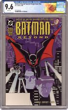 Batman Beyond #1 CGC 9.6 WHITE Pages 1999 Special Origin Issue Unstamped picture