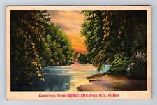 Newcomerstown OH-Ohio, General Scenic Greetings, Antique Vintage c1939 Postcard picture