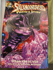 SALAMANDROID #1: DEATH'S STING Glow in the Dark Fold out Cover Ethan Van Sciver picture