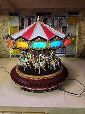 Mr Christmas Gold Label Diamond Jubilee Carousel - Great Working Condition Beaut picture