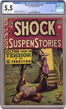 Shock Suspenstories #18 CGC 5.5 1954 4419124005 picture