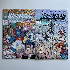 Image Comics WildC.A.T.S #1 & 2 NM 1992 Key 1st Spartan Grifter Wetworks picture