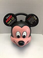 Used Vinta Disney Mickey Mouse Head Lunch Kit  by Aladdin no Thermos picture
