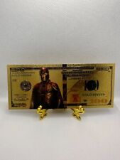 Collectible Gold Foil/Plated Marvel Bill picture