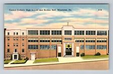 Allentown PA-Pennsylvania, Central Catholic High School Vintage Postcard picture