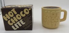 1981 Vintage Avon Hot Choco-lite Chocolate Scented Candle NOS picture