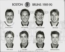1989 Press Photo Boston Bruins Hockey Player Headshots - srs01844 picture
