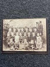 1891 Cabinet Card London Boxgrove elementary primary school picture