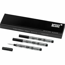 Montblanc Rollerball Small Medium Mystery Black Refill - 3 Pack (107323) picture