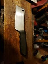 Vintage Cattaraugus Chef's Small Heavy-Duty Meat Cleaver Knife 5” picture