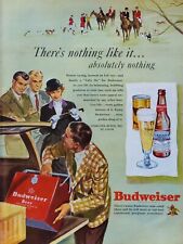 1949 vintage Budweiser print ad picture