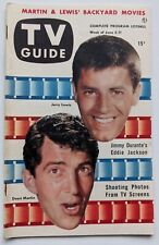 TV Guide June 1953 Dean Martin and Jerry Lewis picture