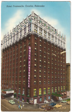 Hotel Fontenelle-Omaha, Nebraska NE-antique unposted postcard picture