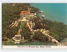Postcard Vizcaya on Biscayne Bay, Miami, Florida picture