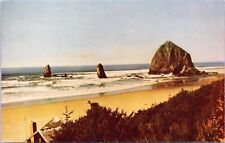 Postcard OR - Oregon Coastline - Haystack Rock picture