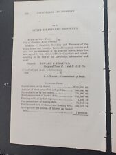 1867 horse train report CONEY ISLAND & BROOKLYN RAILROAD Gravesend Greenfield ny picture