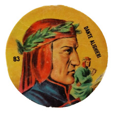 1966 Vintage Crack Argentina Dante Alighieri Original Card Divine Comedy Rare picture