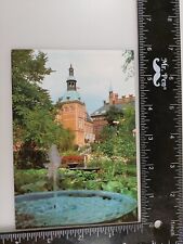 Postcard Denmark Copenhagen Tivoli Water Fountain, BUILDING, Garden,  picture