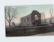 Postcard Monks Abbey Lincoln England picture