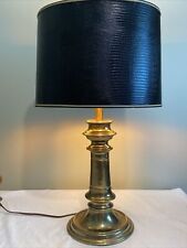 EUC STIFFEL Vintage Lamp Original Black Shade, VERY NICE 24” Tall picture