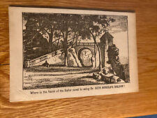 Dr. Seth Arnold's Balsam Puzzle Picture Find the Yacht Victorian Trade Card A118 picture