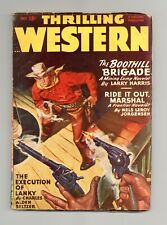 Thrilling Western Pulp Oct 1949 Vol. 61 #1 VG+ 4.5 picture