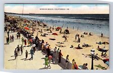 San Diego CA- California, Mission Beach, Antique, Vintage c1954 Postcard picture