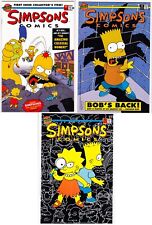 SIMPSONS COMICS #1 2 3 HOT 1993 NM+/MT 9.6-9.8 Classic Covers & Ready for CGC picture