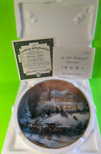 All Friends Are Welcome Bradford Exchange T Kinkade 1st issue Fashion Christmas picture