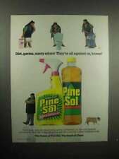 2001 Pine-Sol Cleaner Ad - They're All Against Us Honey picture