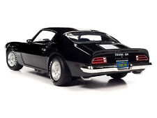 1972 Pontiac Firebird T/A Trans Am Starlight Black with White Stripes 