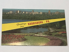 Greetings from Harrisburg Pennsylvania The Keystone State Postcard Unposted picture