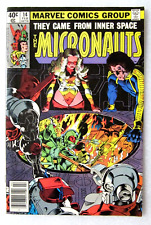 MICRONAUTS #14 - 1979 MARVEL COMICS - BRONZE AGE - MICHAEL GOLDEN COVER - BAGGED picture
