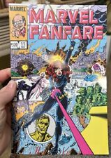 MARVEL FANFARE #11 KEY 1st APPEARANCE IRON MAIDEN HIGH GRADE NM- 9.2 picture