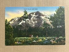 Postcard Lake Tahoe CA Mt Tallac Scenic View El Dorado County Vintage California picture