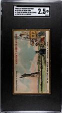 ca 1900 Statue of Liberty Chocolat Guerin Boutron Card SGC 2.5 picture