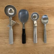 Lot of 4 Ice Cream Scoops Stainless Aluminum Volrath, Safe-T-Cone, Scoop Master picture