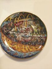 Vintage McDonald's Golden Moments Collector's Plate Limited Edition By Bill Bell picture