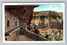 CO-Colorado, The Balcony, Balcony House, Scenic, Vintage Postcard picture