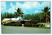 c1960s Tropical Acres Restaurant Exterior Boynton Beach Florida FL Tree Postcard picture